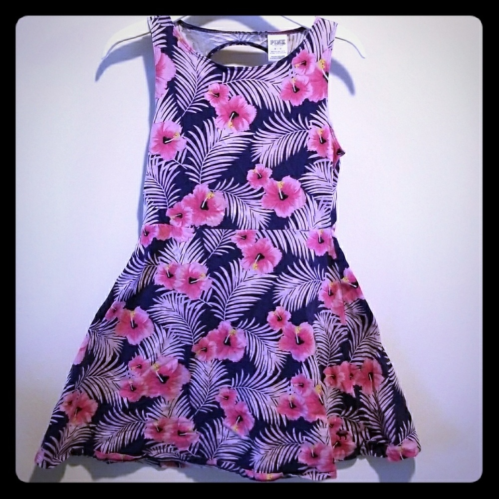 Pink Floral Dress